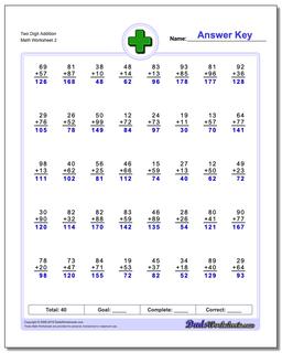 Two Digit Addition Worksheet /worksheets/addition.html