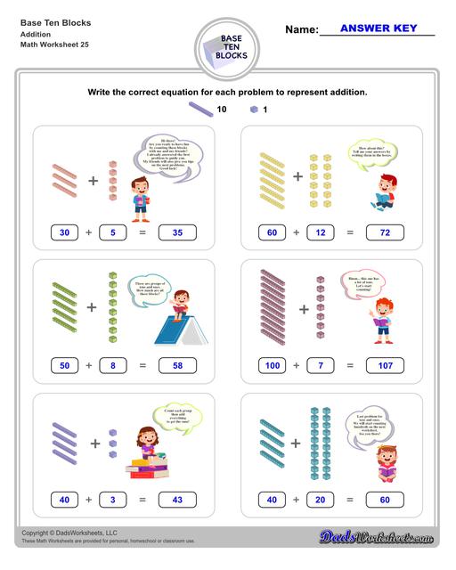 Addition Worksheets