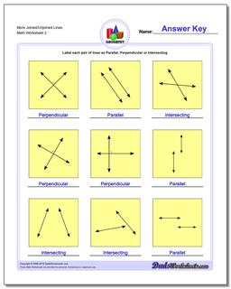 More Joined/Unjoined Lines /worksheets/basic-geometry.html Worksheet