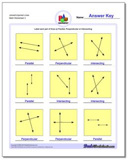 Joined/Unjoined Lines Worksheet