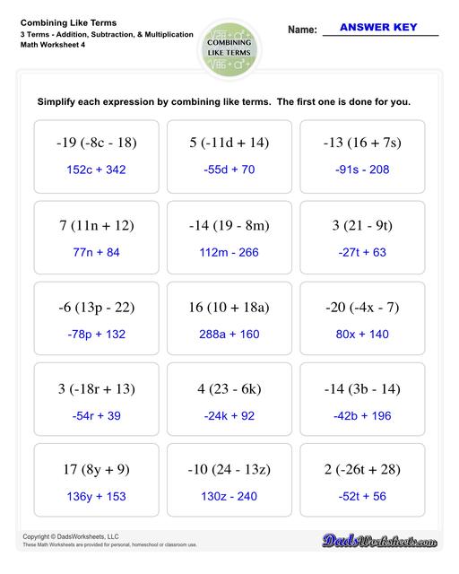 Addition Worksheets