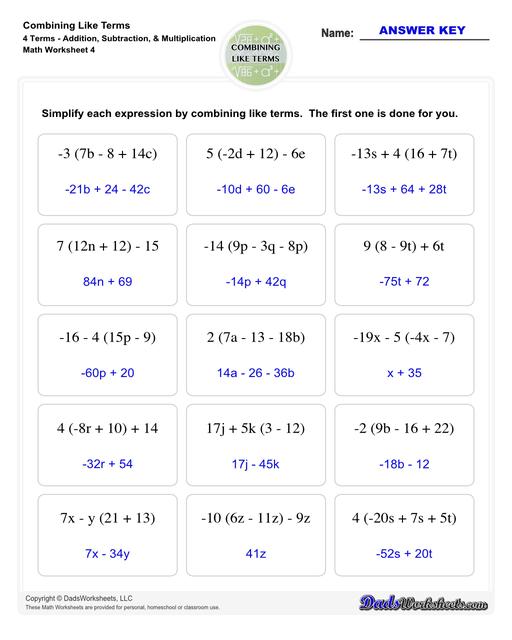 Addition Worksheets