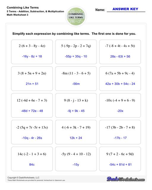 Addition Worksheets