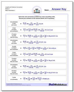 Length and Distance Conversion Worksheet Mixed 2 /worksheets/customary-and-metric.html