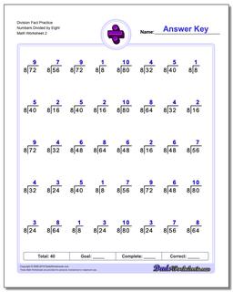 Division Worksheets