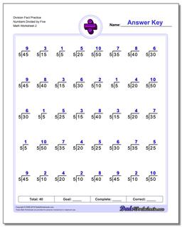 Division Worksheets