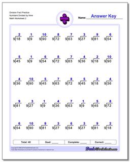 Division Worksheets