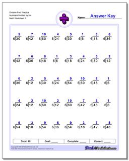 Division Worksheets