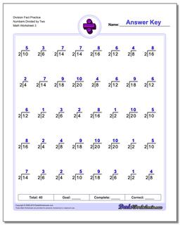 Division Worksheets