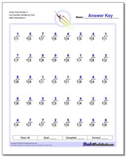 Division Worksheets