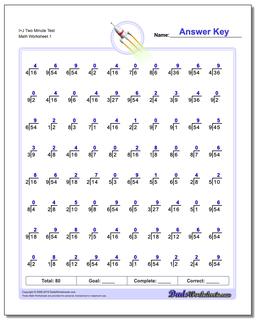 Division Worksheets