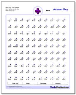 Division Worksheets