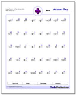 Division Worksheets