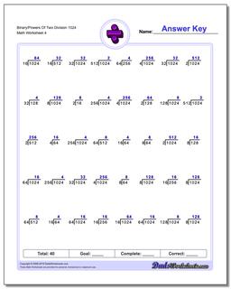 Division Worksheets