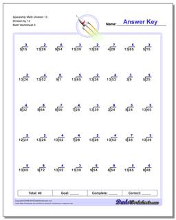 Division Worksheets