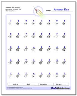 Division Worksheets