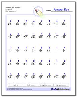 Division Worksheets