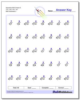 Division Worksheets