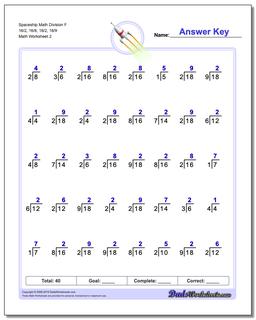 Division Worksheets