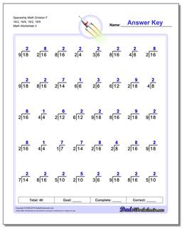 Division Worksheets