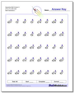 Division Worksheets