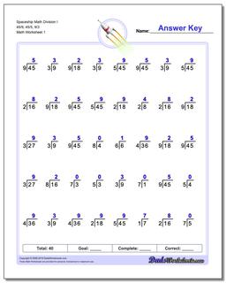 Division Worksheets