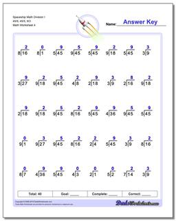 Division Worksheets