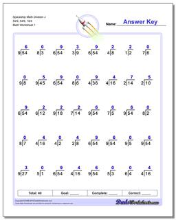 Division Worksheets