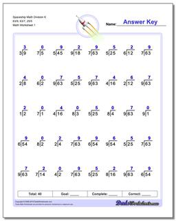 Division Worksheets