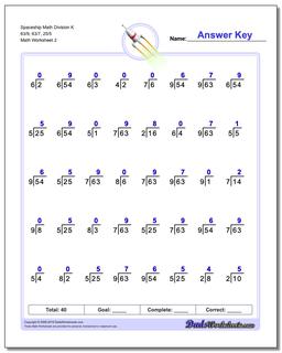 Division Worksheets