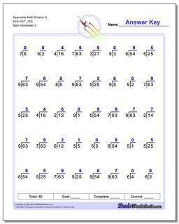 Division Worksheets