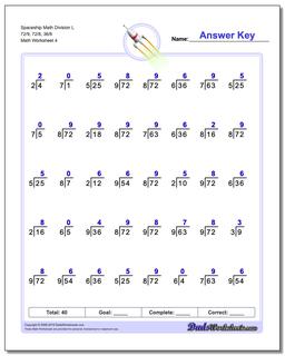 Division Worksheets