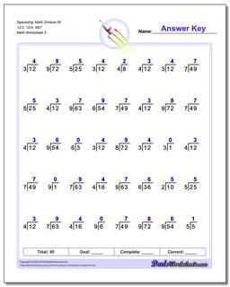 Division Worksheets