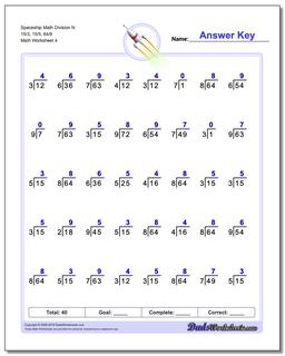 Division Worksheets