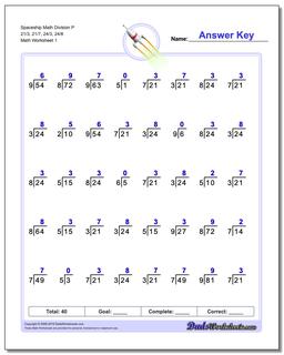 Division Worksheets