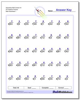 Division Worksheets