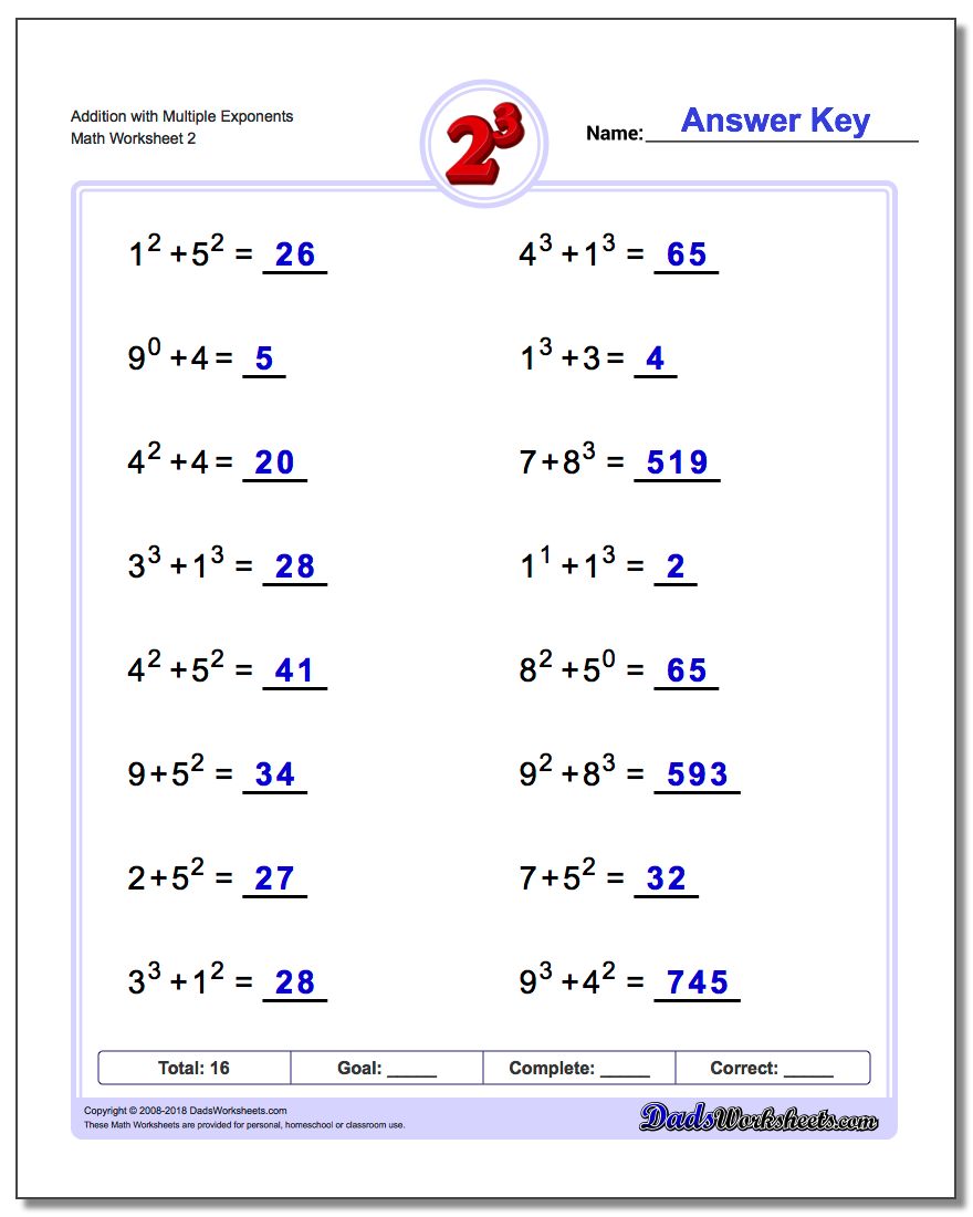 addition-with-exponents