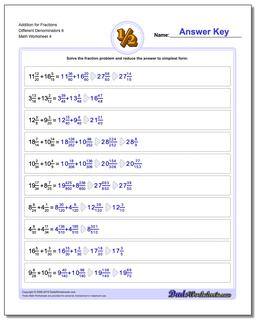 Fraction Addition