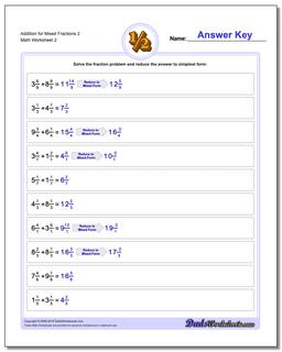 Fraction Addition