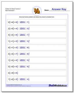 Fraction Addition