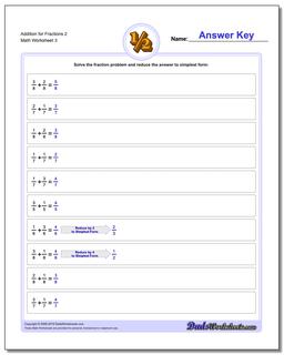 Fraction Addition