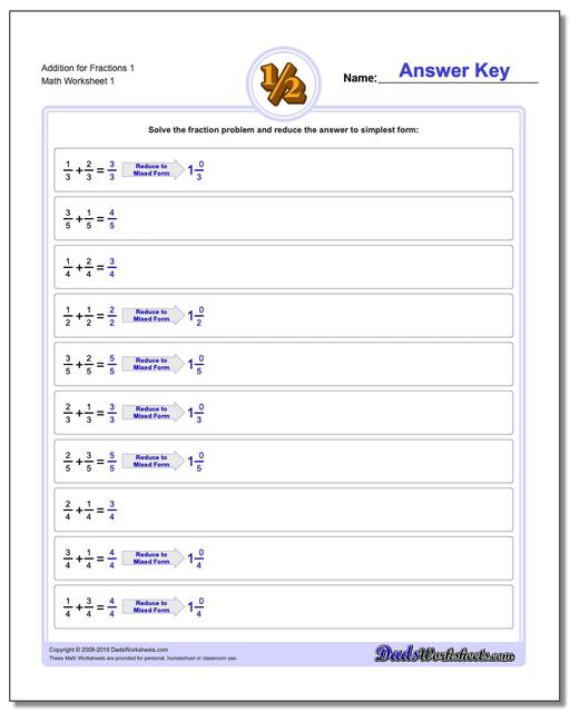 T Chart Math Worksheets