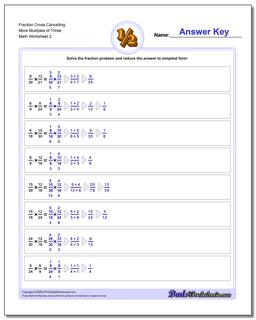 Fraction Multiplication