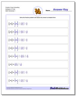 Fraction Multiplication