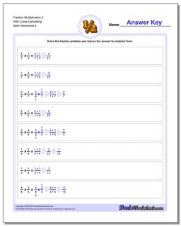 Fraction Multiplication