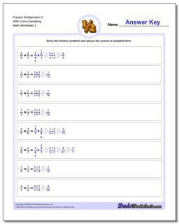 Fraction Multiplication