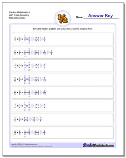 Fraction Multiplication