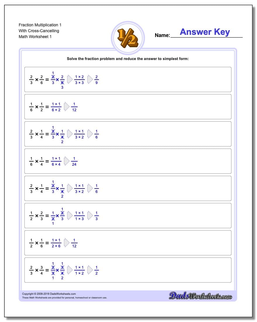 Fraction Multiplication