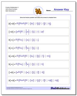 Fraction Multiplication