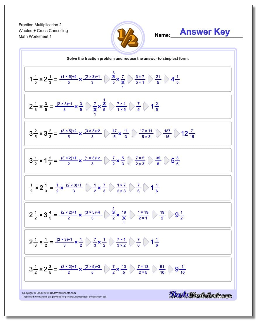 Full Fraction Multiplication